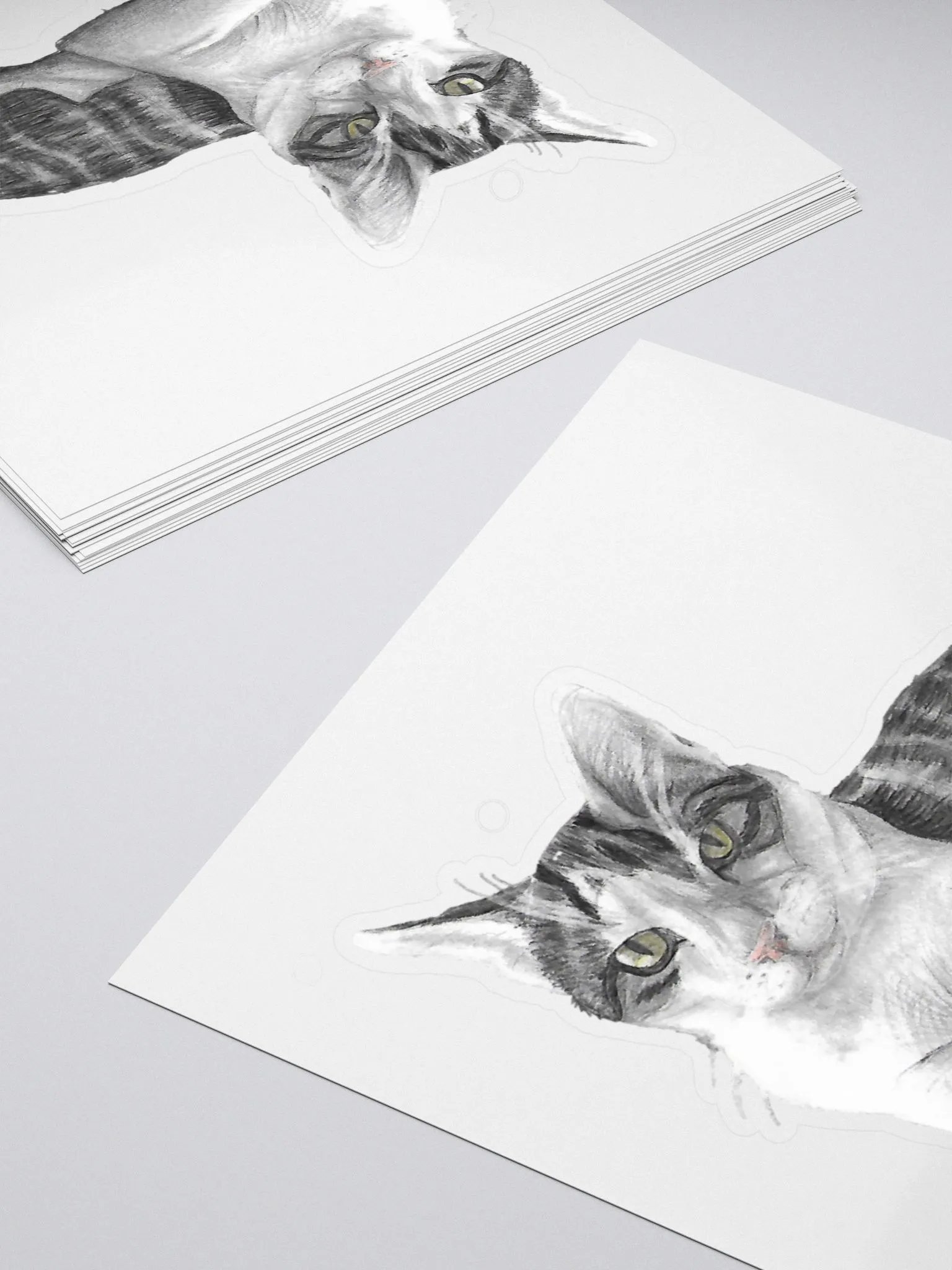 Cat Drawing Sticker product image (12)