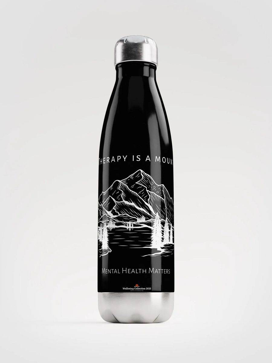 My Therapy is a mountain - Water Bottle product image (1)