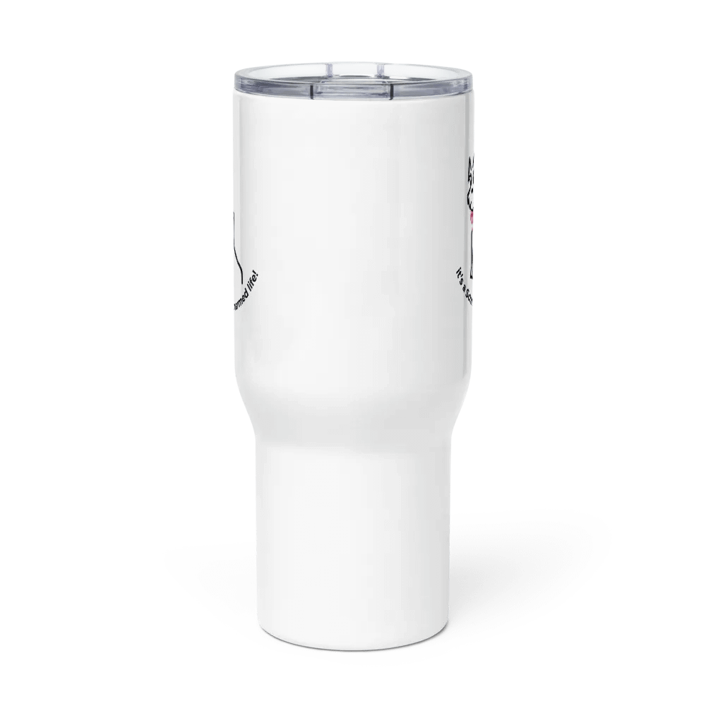 it's a Schnauzer charmed life! Travel Mug product image (2)