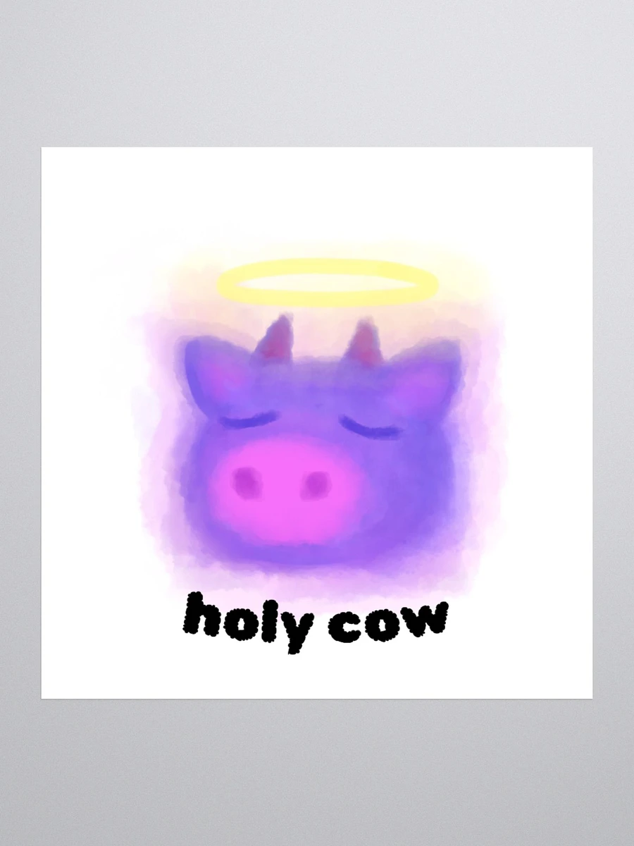 HOLY COW Sticker product image (2)