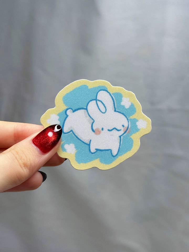 Doodle Bunni Glitter Sticker Pack product image (2)