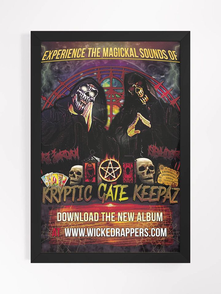 Kryptic Gate Keepaz Magickally Enchanted Large Framed Poster product image (2)