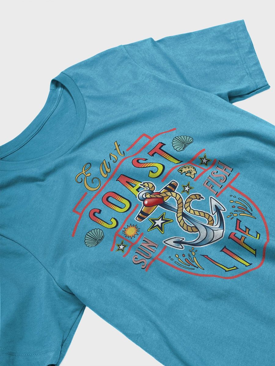 East Coast Life Nautical Vibes Unisex T-Shirt product image (2)