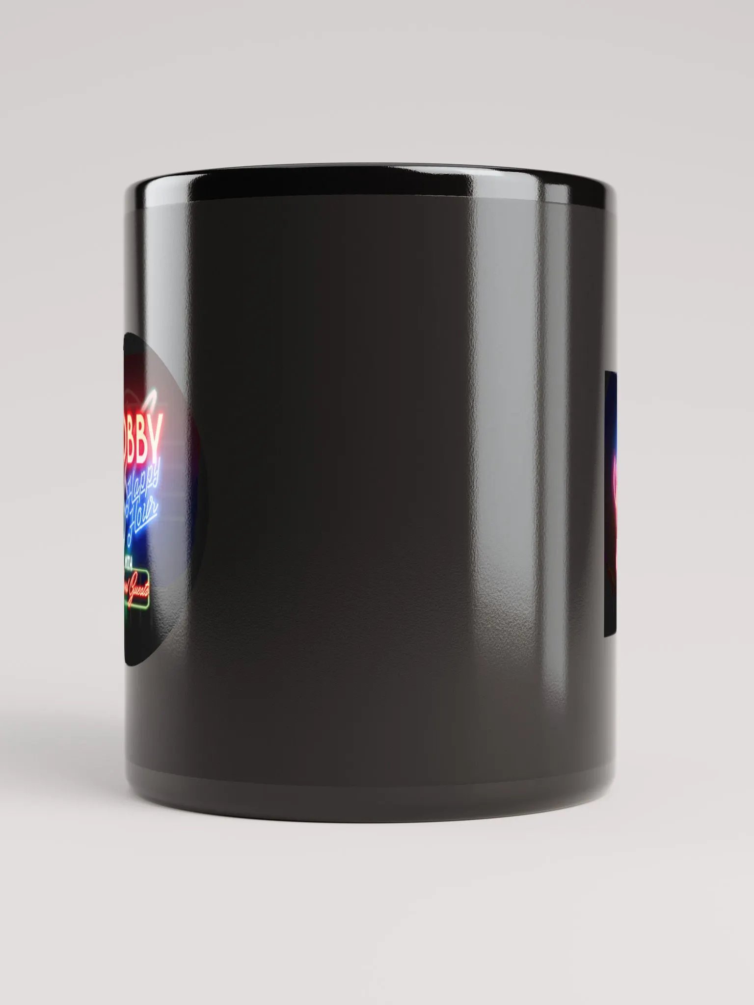 Hobby Happy Hour Glossy Black Mug - Classic Hobby Edition product image (10)