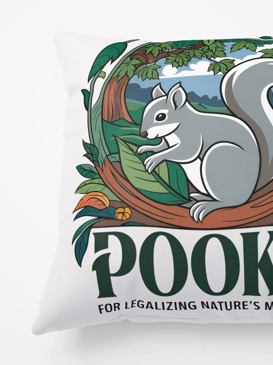 Comfy Pillow: Pooky For legalizing nature's medicine product image (5)