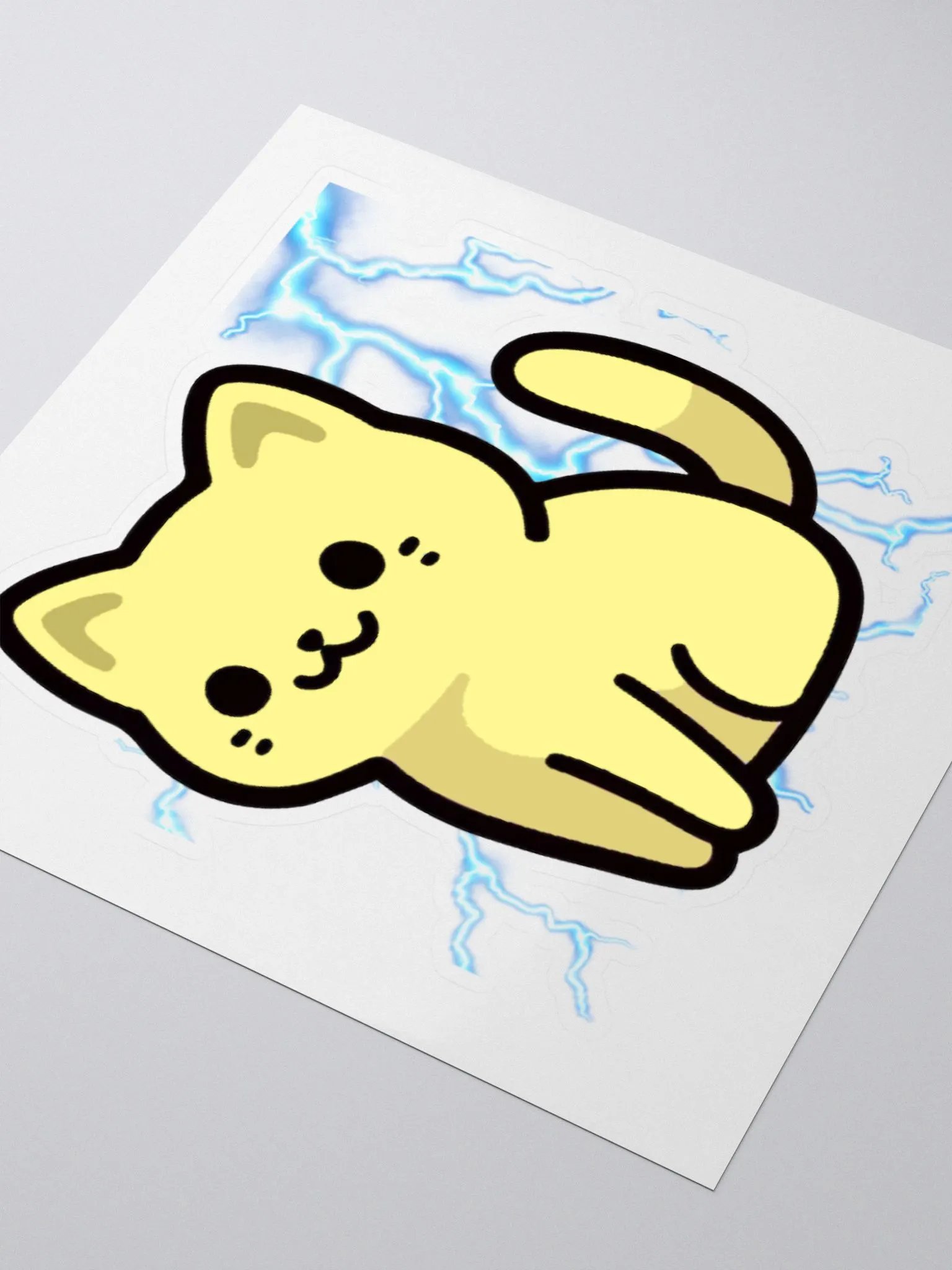 Lightning Kitty! Sticker product image (8)