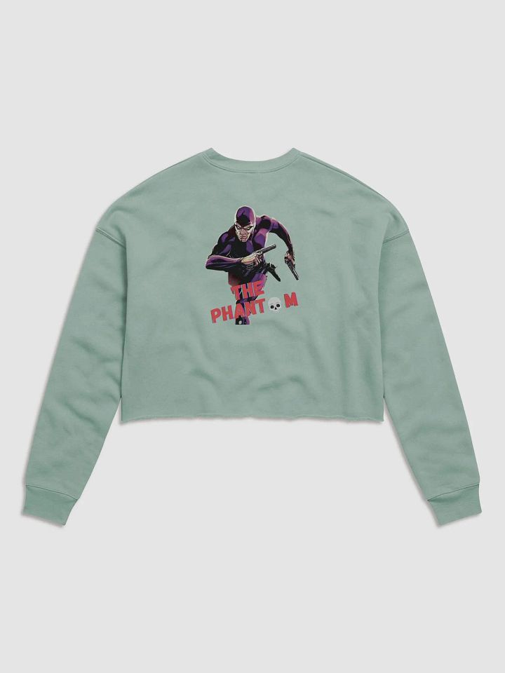 Ghost Who Walks :Bella+Canvas Women's Fleece Crop Sweatshirt product image (2)