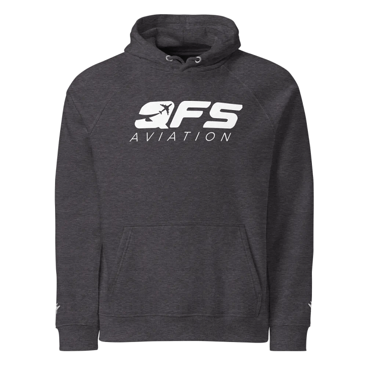 QFS Aviation logo hoodie product image (1)