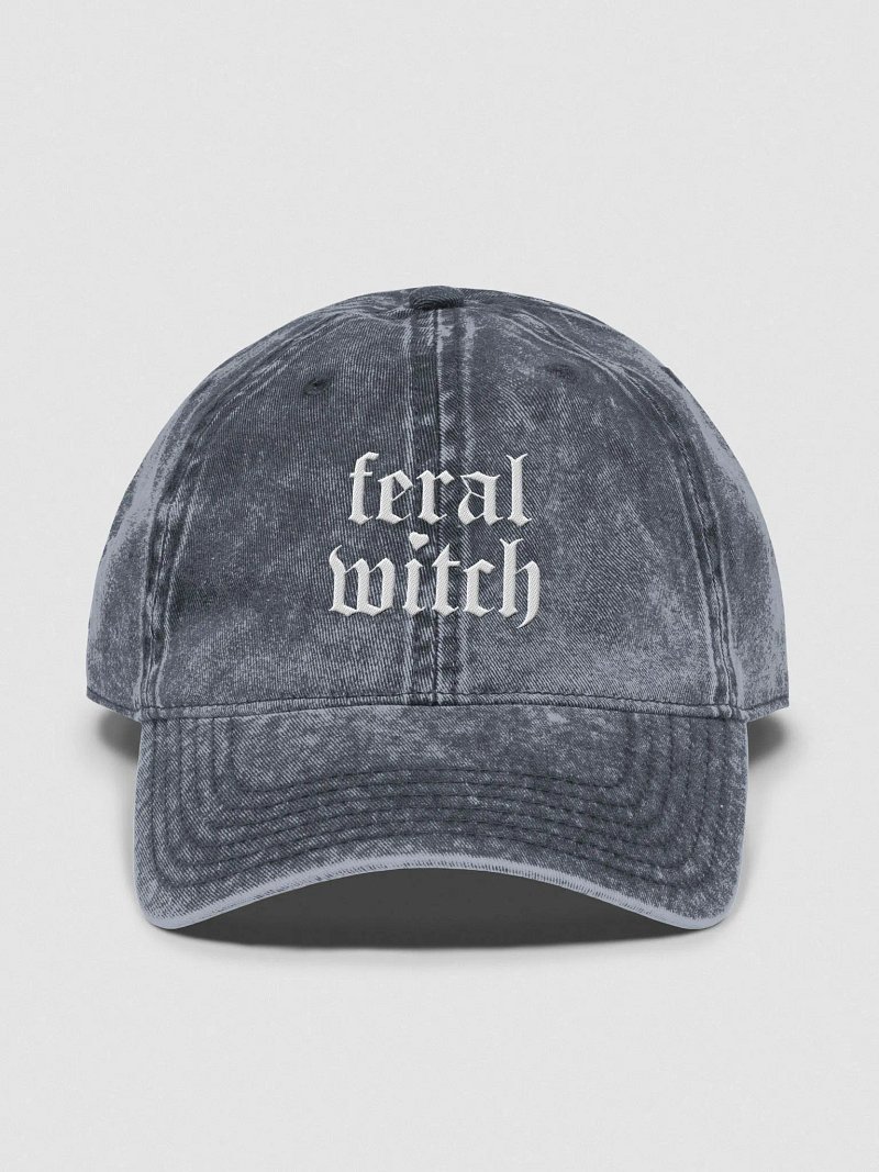 FERAL WITCH ⚔️ Vintage Dad Cap