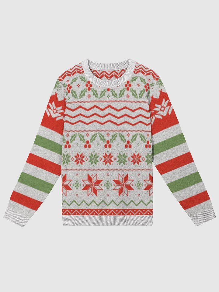 Christmas Festive Mandala Magic Knitted Crewneck product image (1)