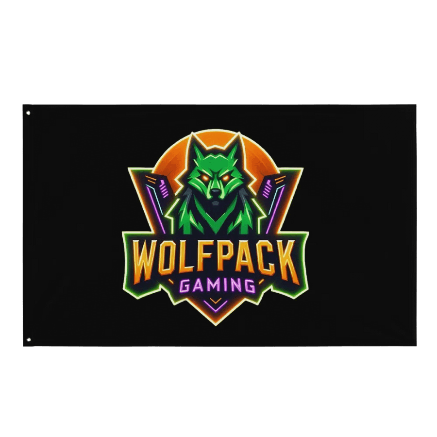 WolfPack Gaming Flag product image (1)
