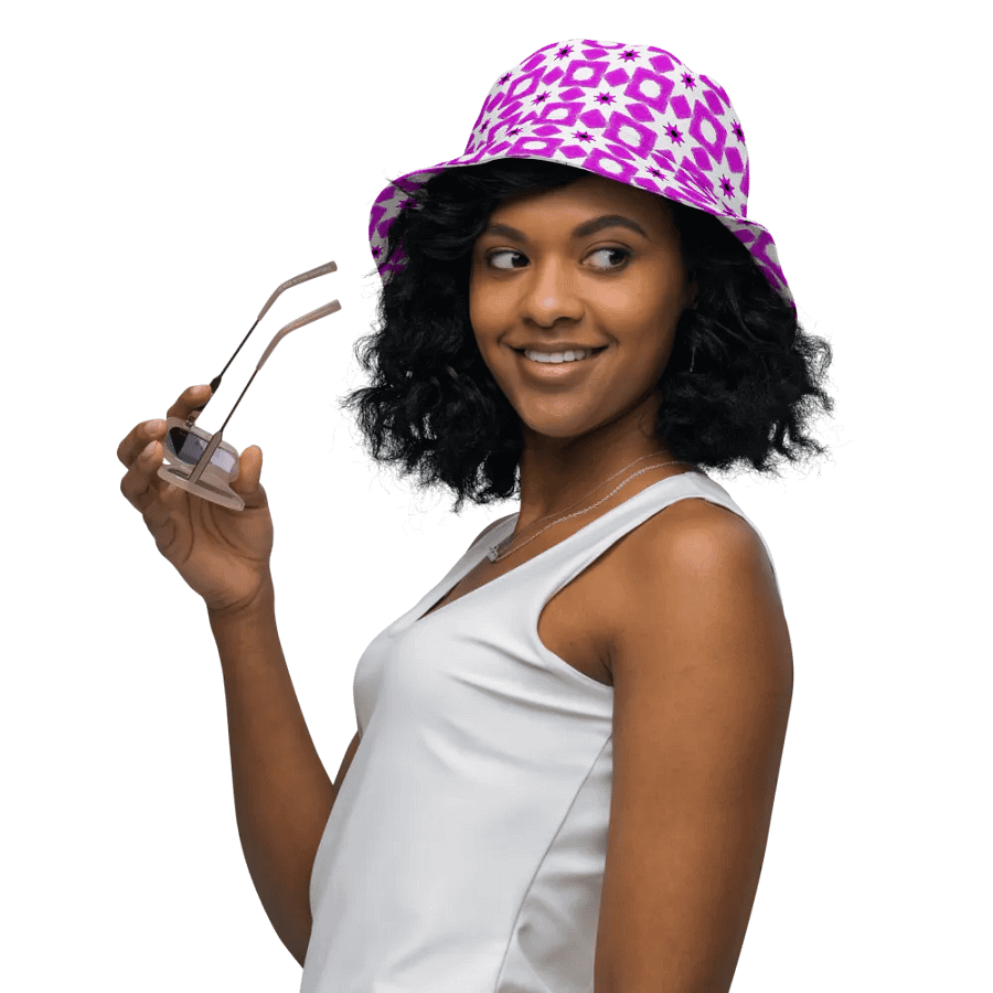 Abstract Bright Fun Design Unisex Bucket Hat product image (6)