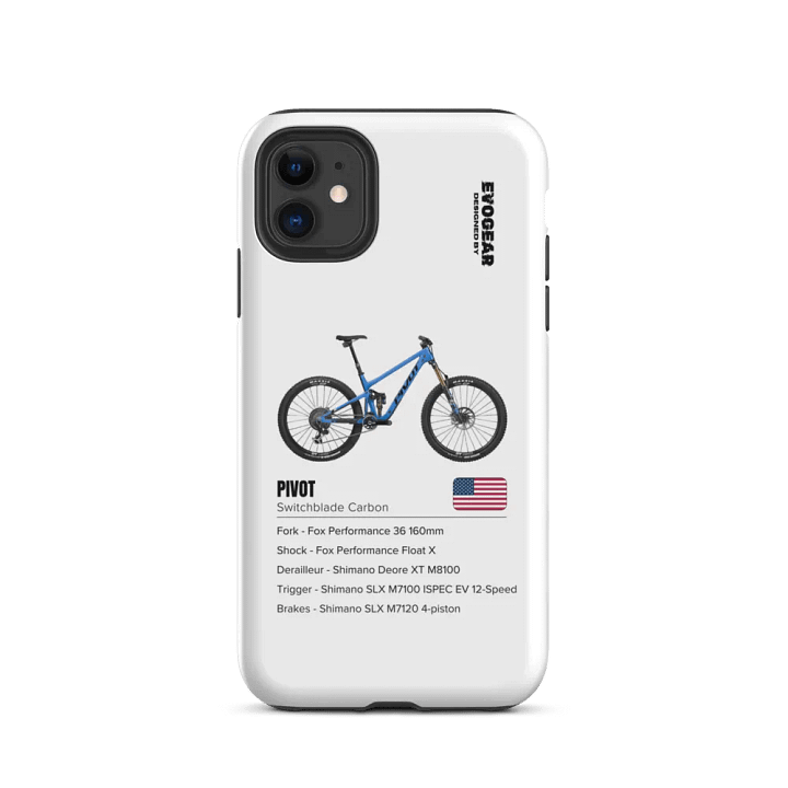 White Pivot Switchblade Carbon iPhone Case product image (47)