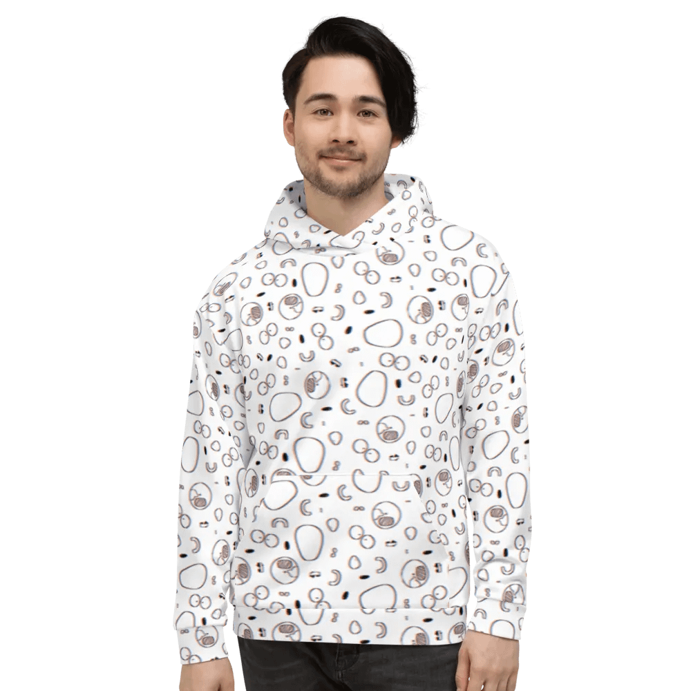 Artwomble SAR All Over Print Hoodie - Blur product image (5)