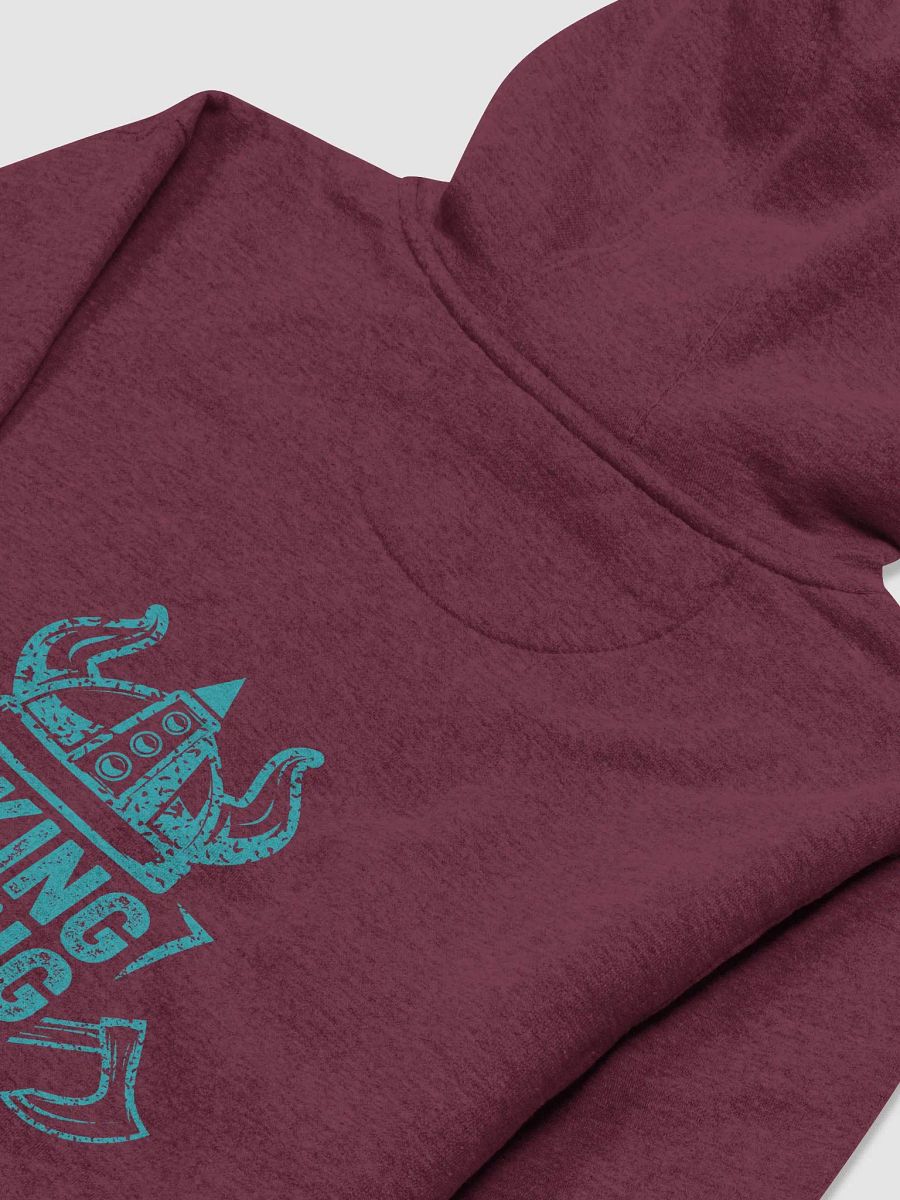 VikingNilsen Crimson Fleet Hoodie - Red product image (4)