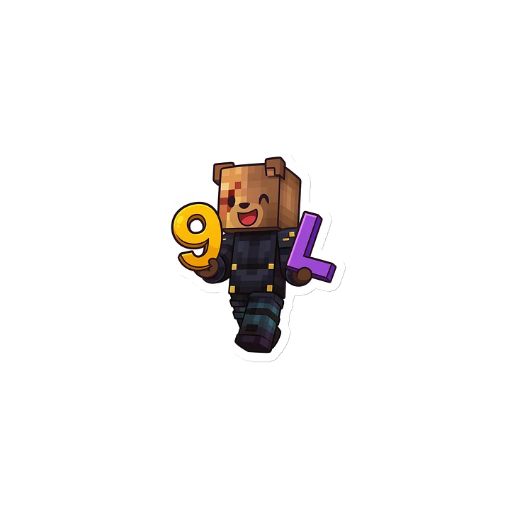 9LS4 Danbearpig82 Die-Cut Magnets product image (1)