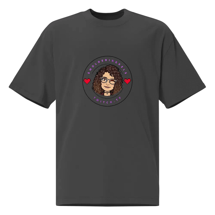 Faded black logo t-shirt product image (1)