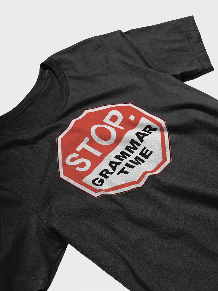 Grammar Time Bella+Canvas Supersoft T-Shirt product image (26)