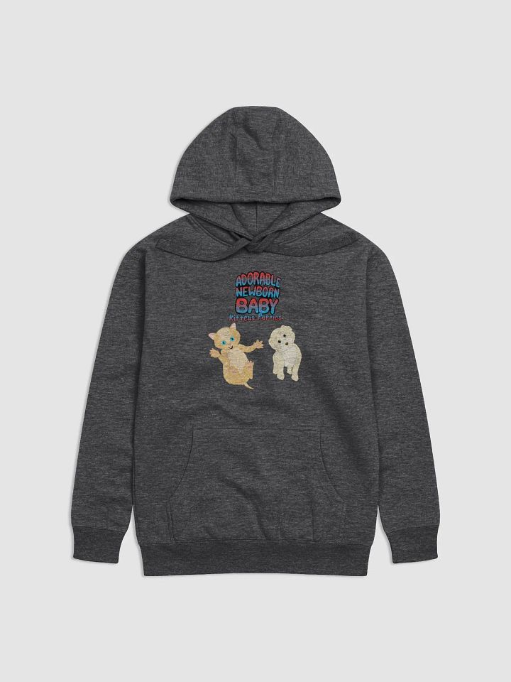 Adorable Newborn Baby Kittens & Puppies Hoodie product image (1)