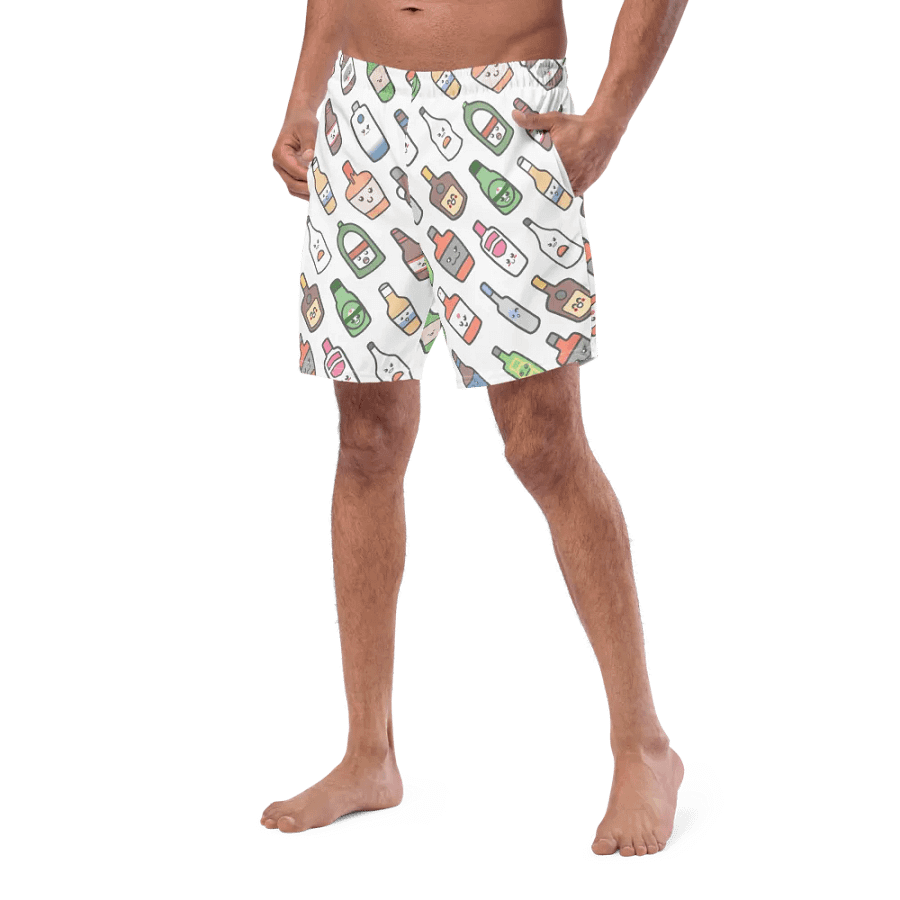 Kawaii Bottles Swim Shorts product image (4)