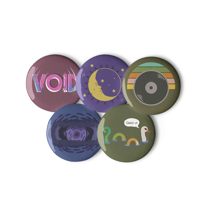 Lost Records: Bloom and Rage Pin Badges (Set 2) product image (1)