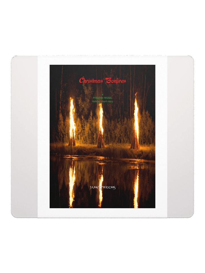 Christmas Bonfires Gaming Mouse Pad product image (4)