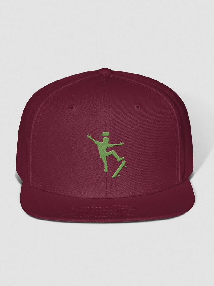 Dazzle Deck Burgundy Maroon Baseball Cap product image (1)