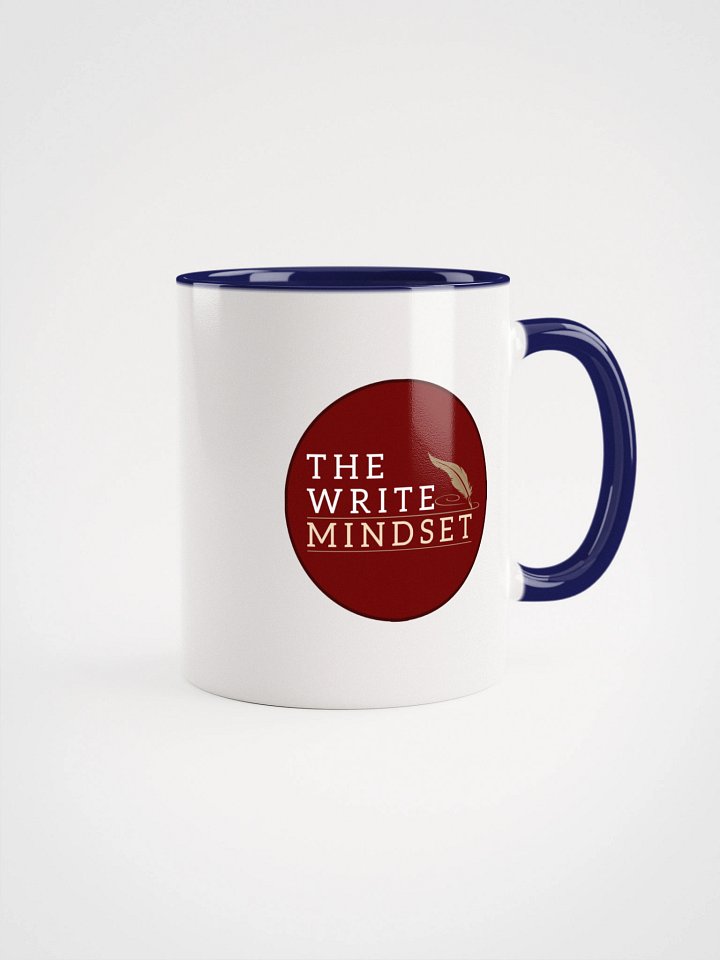 The Write Mindset Logo—Ceramic Mug with Color Inside (11 & 15oz) product image (9)