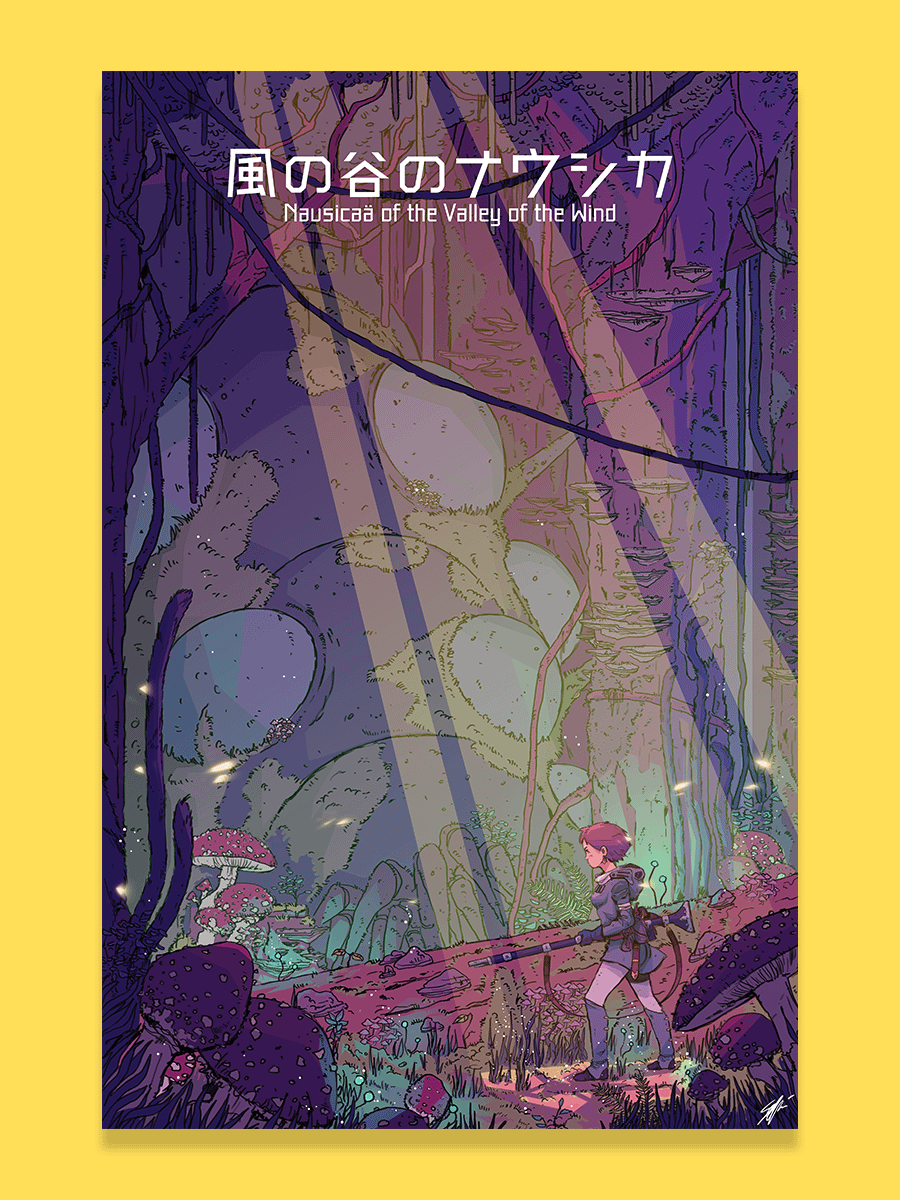 Nausicaa of the Jungle | 11x17