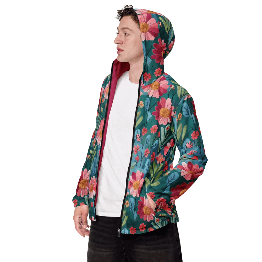 Wild Berry Breeze All-Over Windbreaker product image (6)