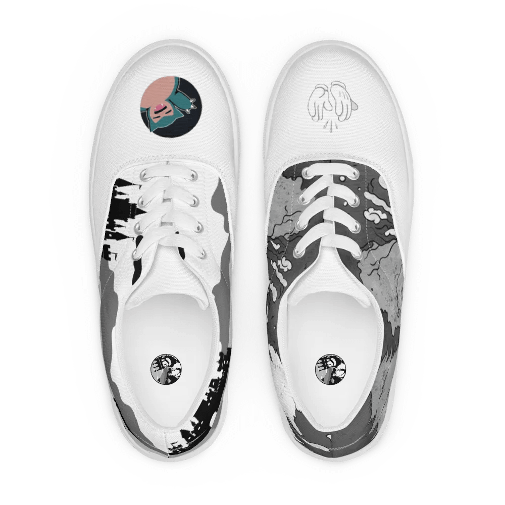 Women's A Step In The Past Lace-Up Canvas Shoes product image (3)