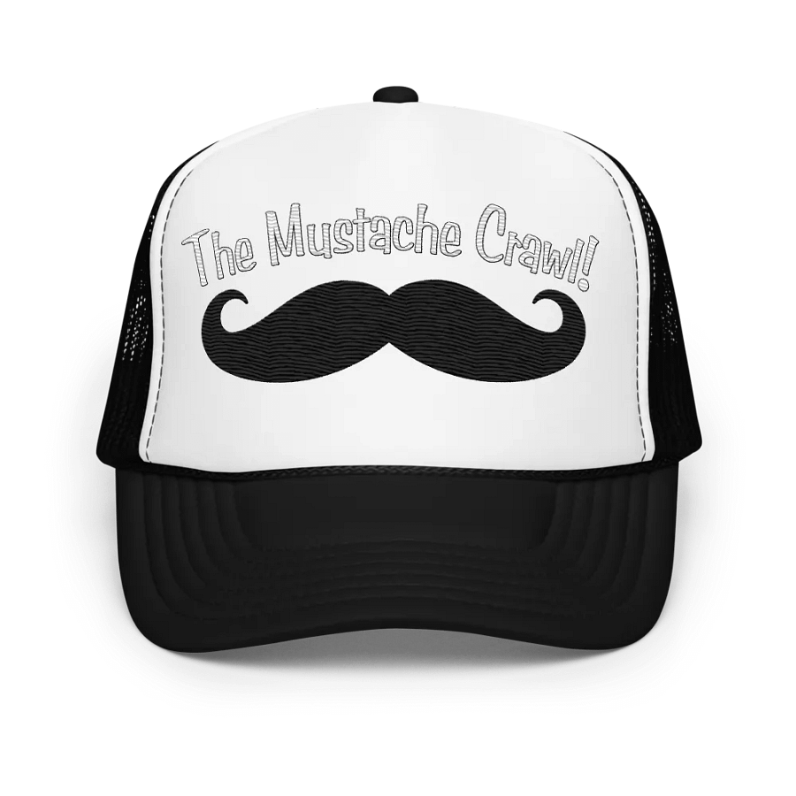The Mustache Crawl Trucker Hat product image (4)