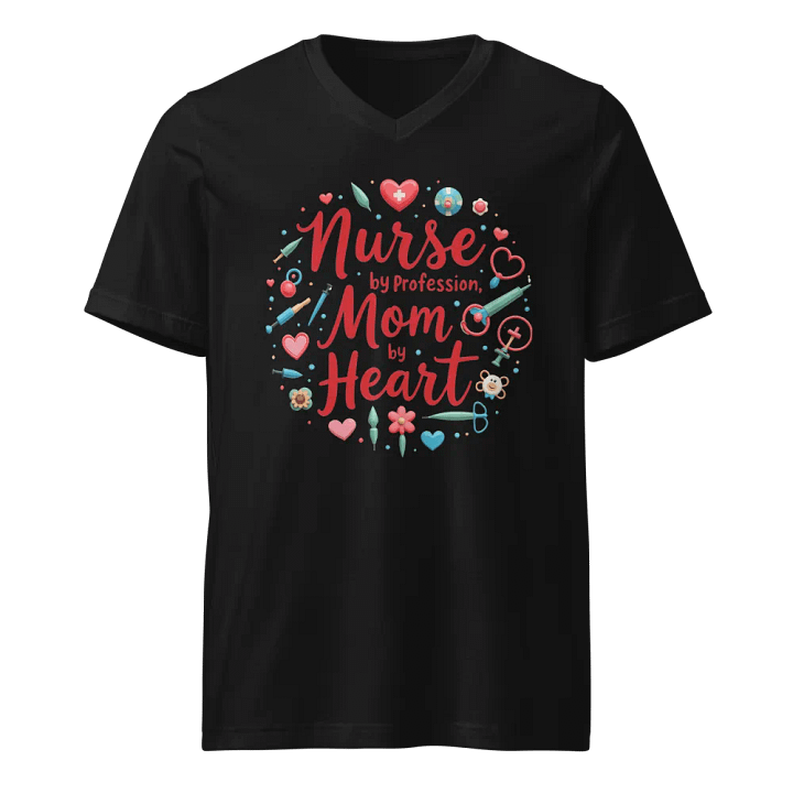 Heartfelt Nurse V-Neck Tee product image (1)