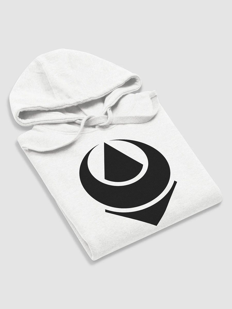 Rav Logo Solid Black Back Front 'n' Sleeves Hoodie product image (5)