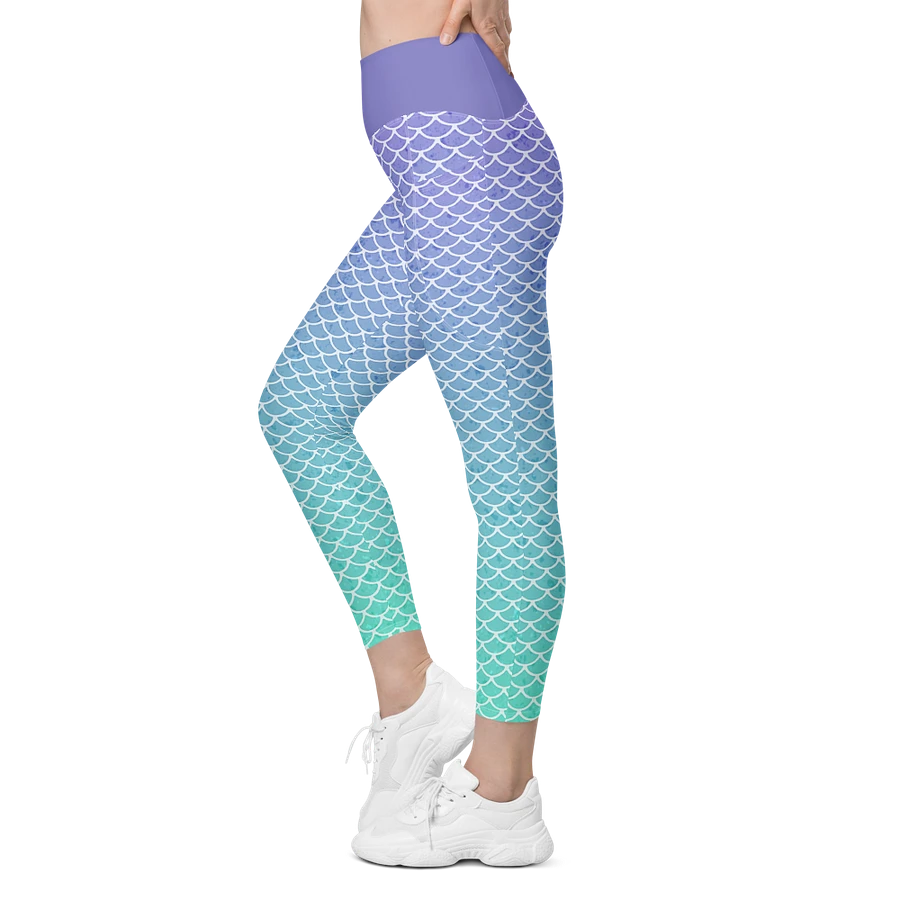 Gaming Mermaid Leggings with Pockets product image (13)