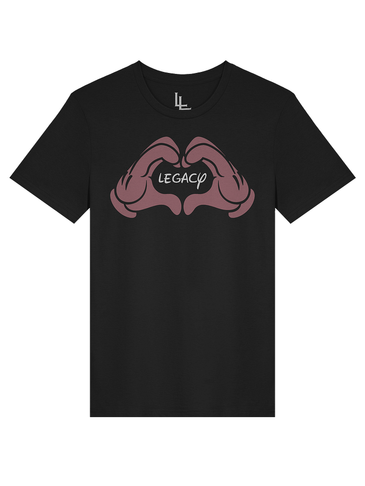 Legacy Heart Tee | Black product image (1)