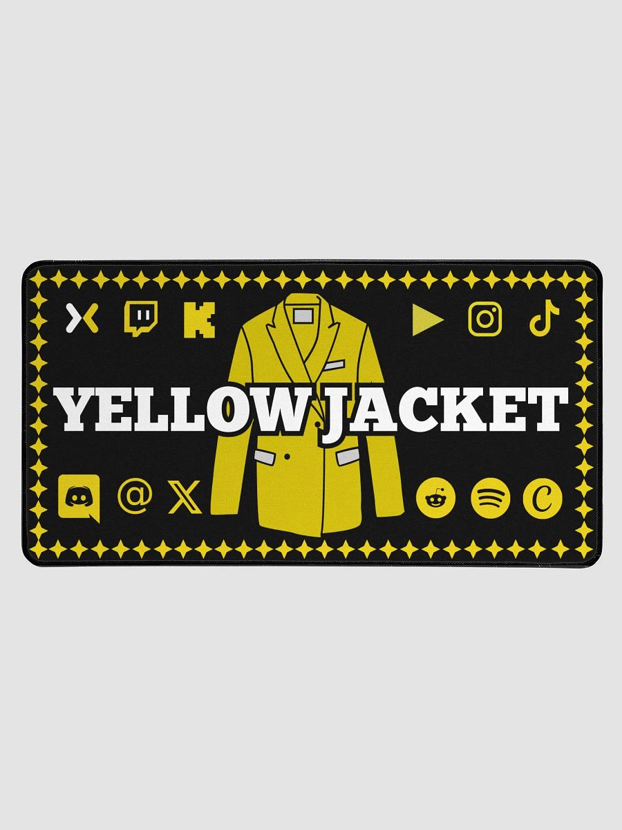 Mouse Pad - YellowJacket (WITH Socials) product image (1)