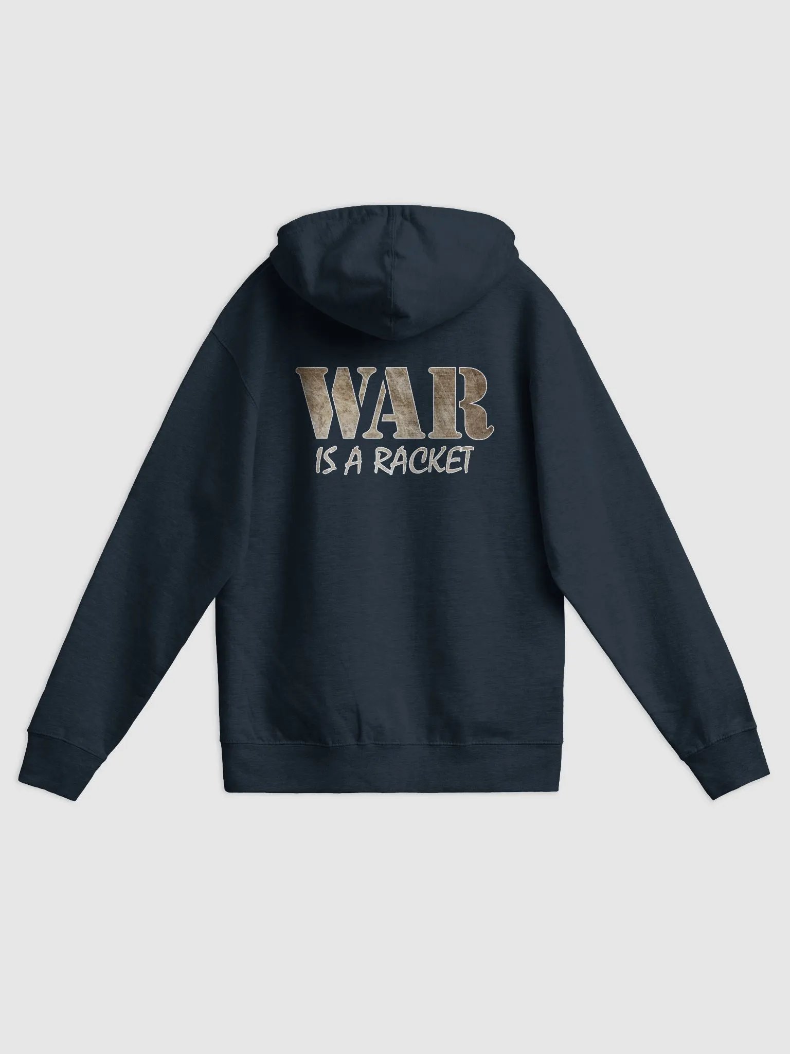 War Is A Racket - Metal - Independent Trading Co. Fleece Zip Up Hoodie product image (1)