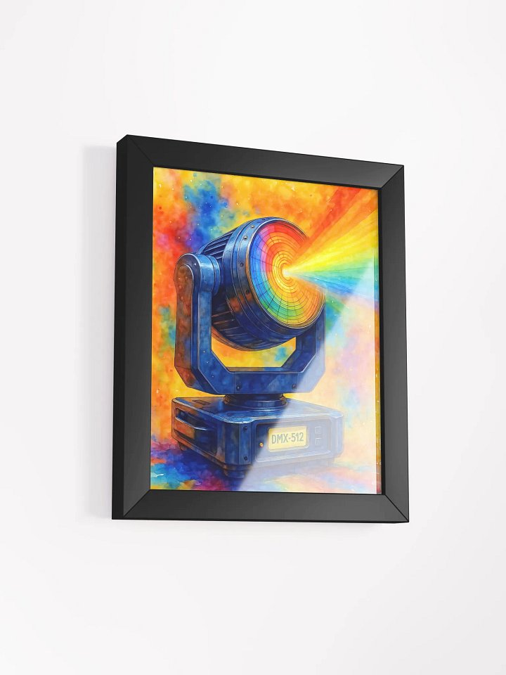 Theatrically Jerry: Fine Art "Watercolor Moving Head Light" Print product image (2)