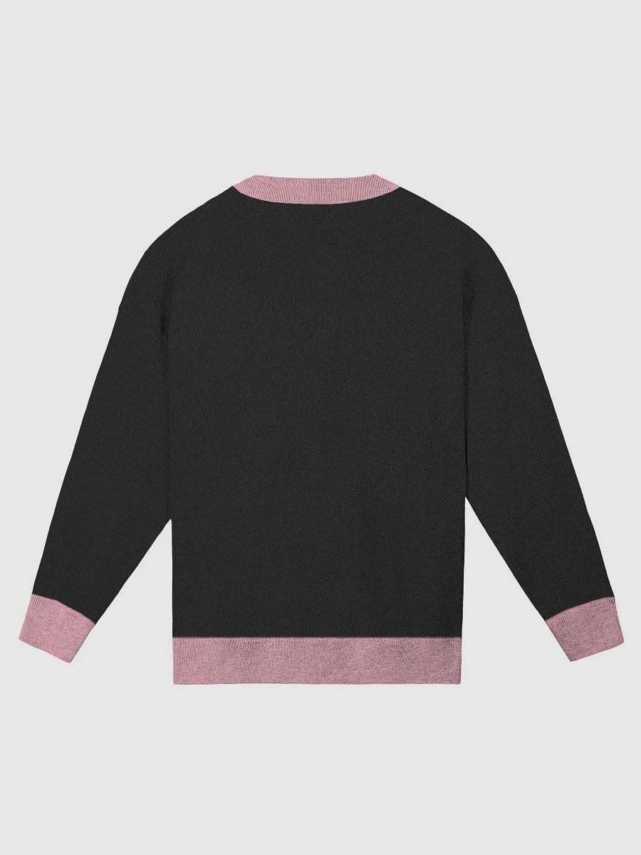 TOUR24 WHO IS THIS HELL FOR? Sweater (w/colored cuffs) product image (2)