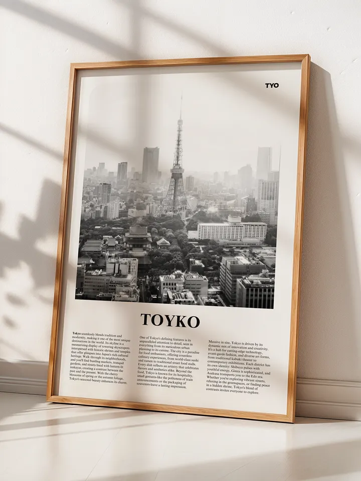 Tokyo 01 Newspaper Poster product image (2)