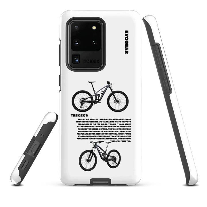 White Ex 8 Gen 6 Samsung Case product image (2)