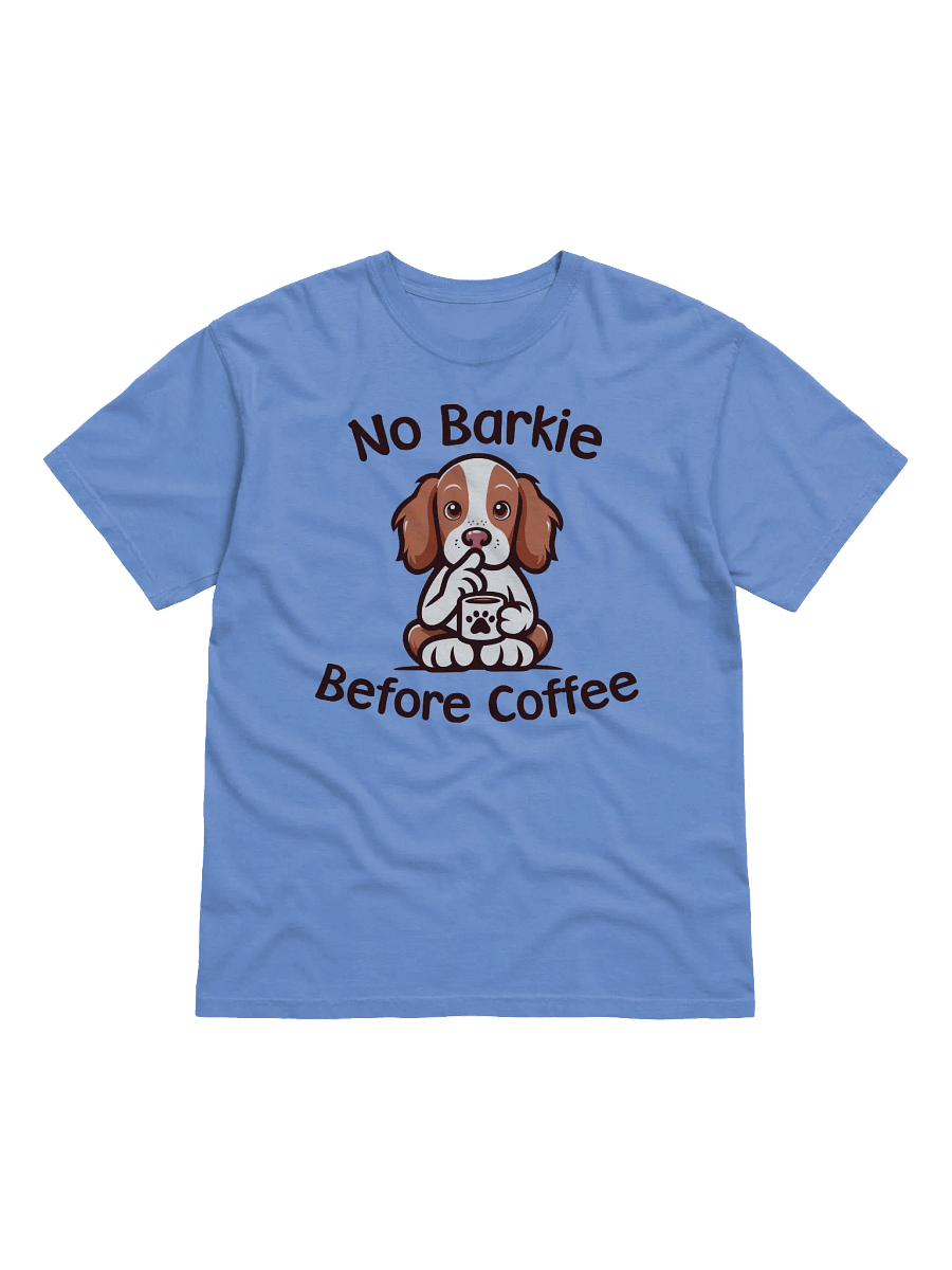 No Barkie Before Coffee Brittany Spaniel - Tee product image (1)