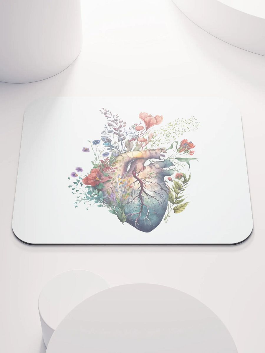 Wildflower Anatomy Heart Mouse Pad product image (1)