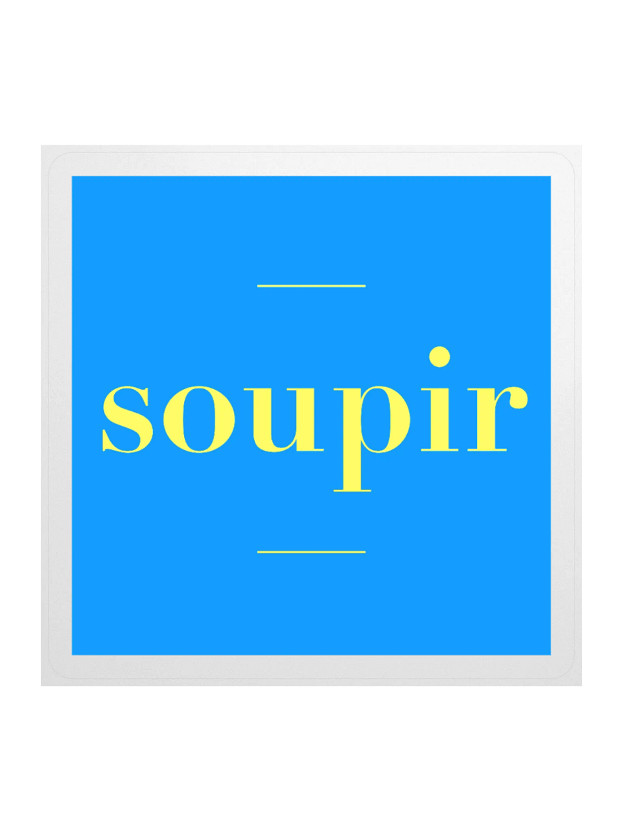 Soupir • Sigh Classic Edition Sticker product image (1)