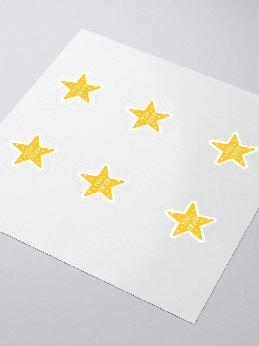 You Tried Sticker (MEDIUM Sheet) product image (3)