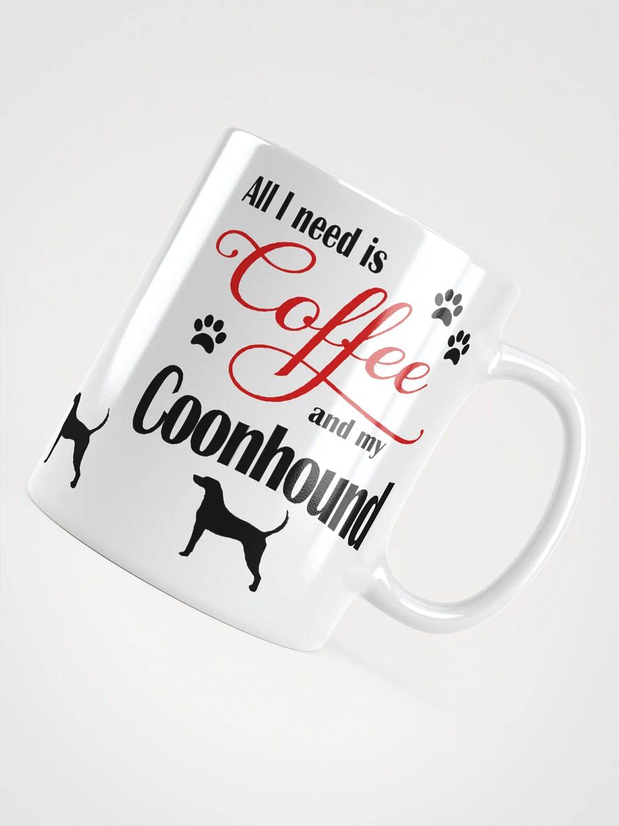 Coffee and my Coonhound Mug product image (4)
