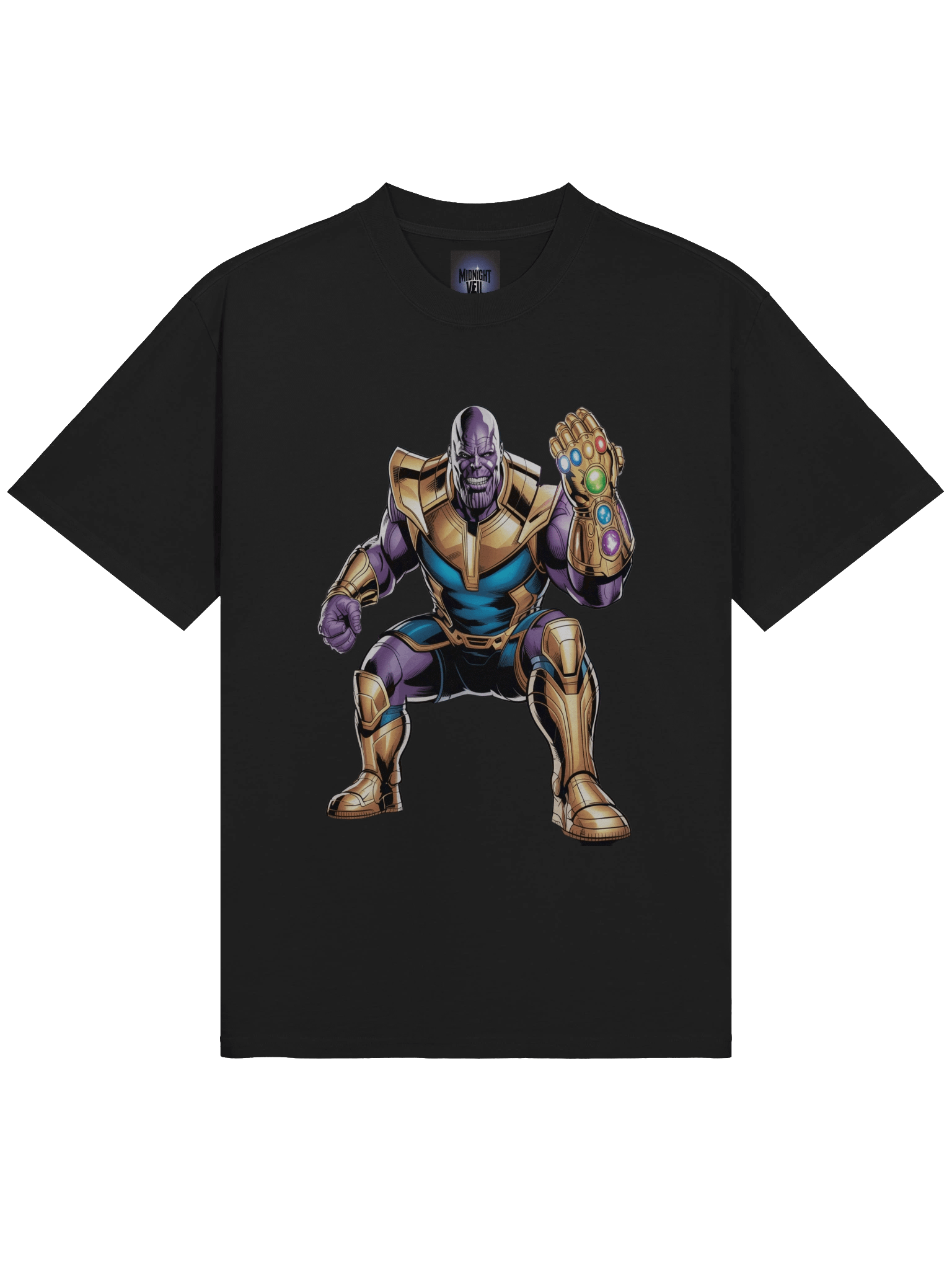 Gauntlet Ascendancy: Thanos Oversized Faded T-Shirt product image (16)