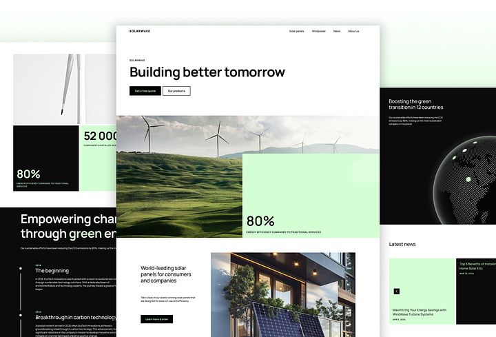 Greener - Framer Business Template product image (2)