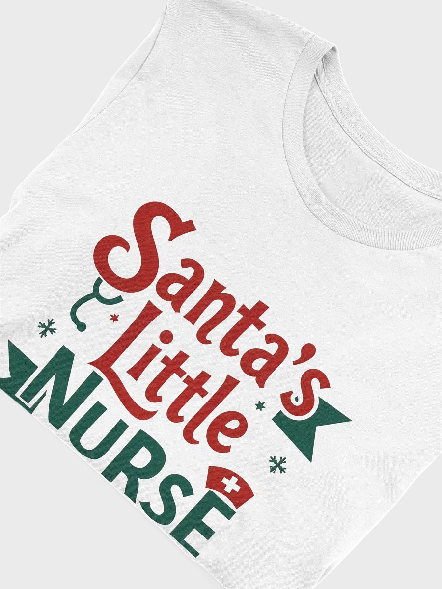 Santa's Little Nurse Festive T-Shirt product image (53)